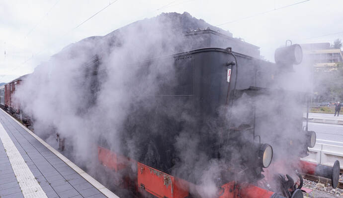 Historische Dampfzüge