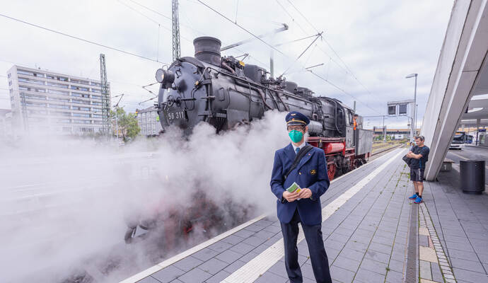 Historische Dampfzüge