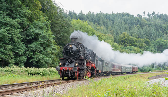 Historische Dampfzüge
