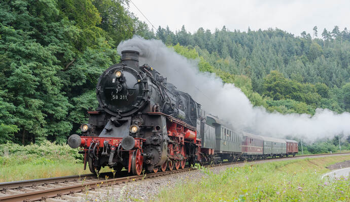 Historische Dampfzüge