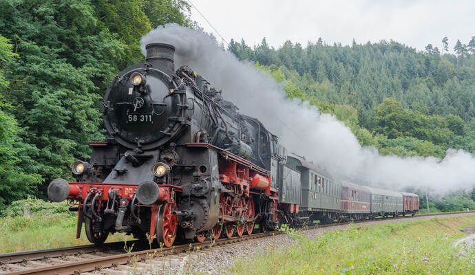 Historische Dampfzüge