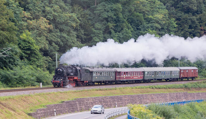 Historische Dampfzüge