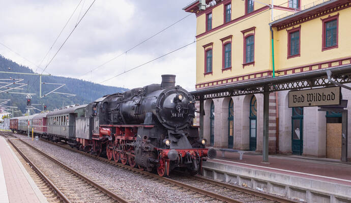 Historische Dampfzüge