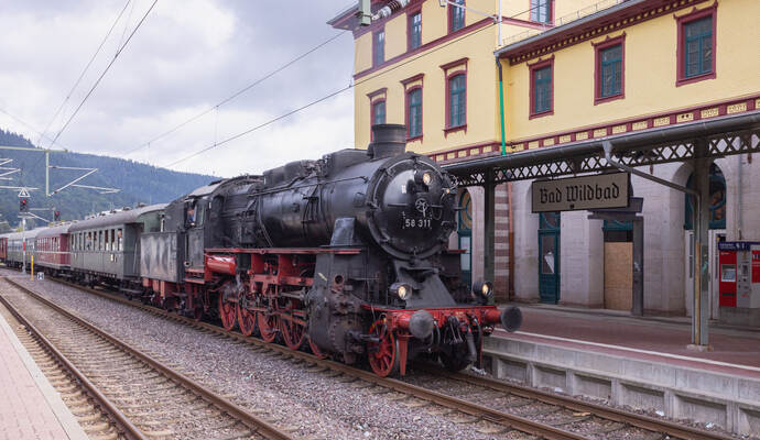 Historische Dampfzüge