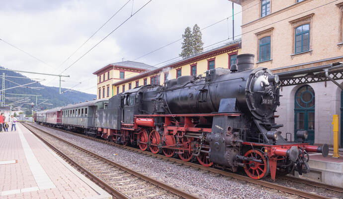 Historische Dampfzüge
