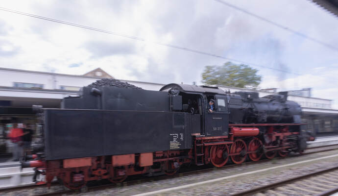 Historische Dampfzüge