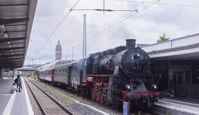 Historische Dampfzüge