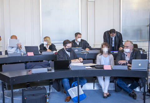 Prozess wegen gemeinschaftlichen Mordes