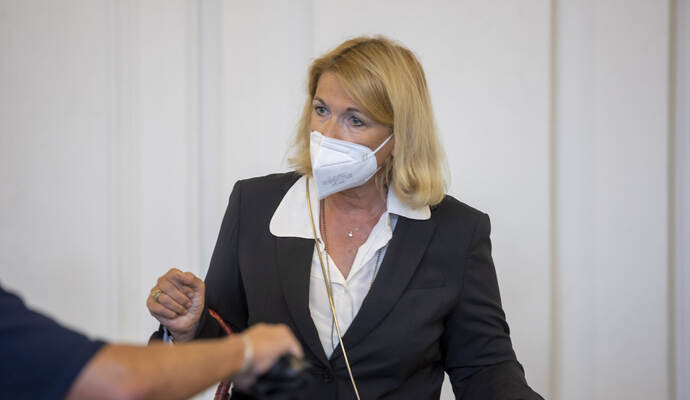 Auftakt Mordprozess Landgericht Karlsruhe
