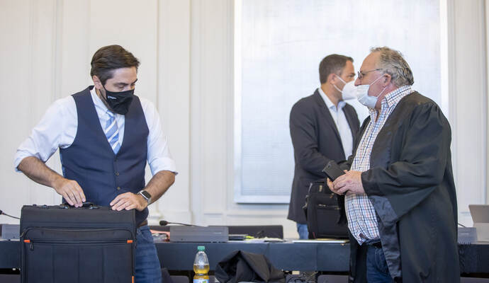 Auftakt Mordprozess Landgericht Karlsruhe