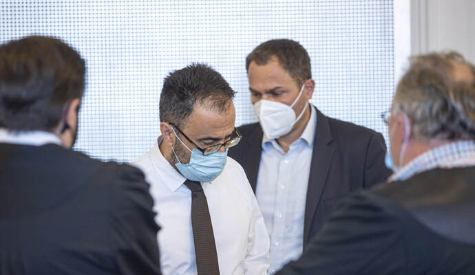 Auftakt Mordprozess Landgericht Karlsruhe