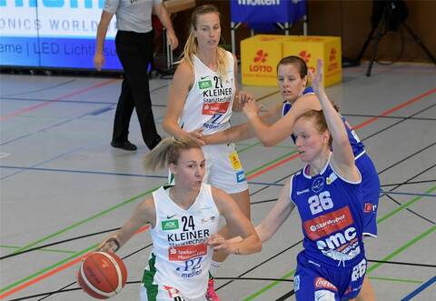 Strebt mit den Sternen einen Sieg beim Bundesliga-Start an: Matea Tavic.