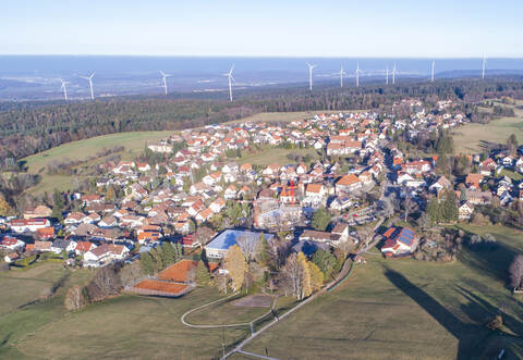 Dobel Luftbild Herbst 2020 