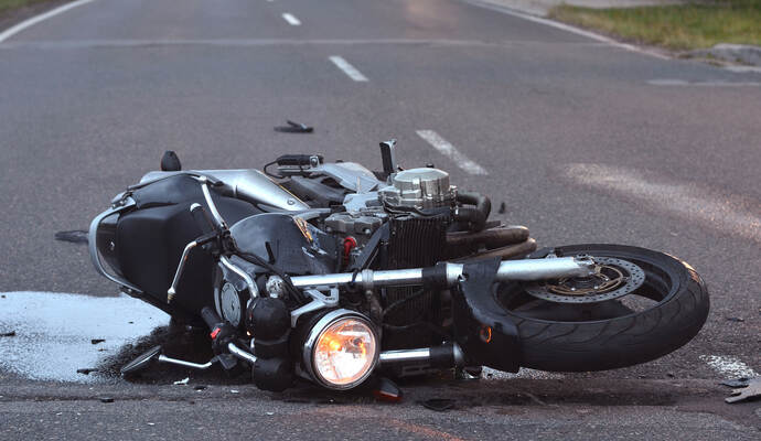 unfall mit motorrad