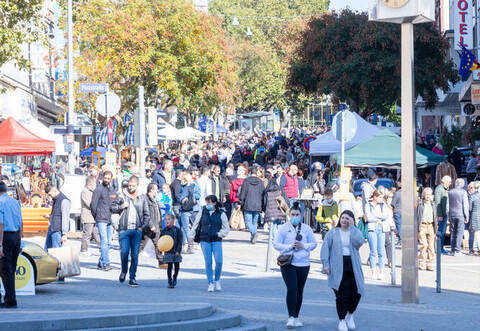 Nicht nur beim verkaufsoffenen Sonntag in Pforzheim herrscht am Wochenende großer Andrang.