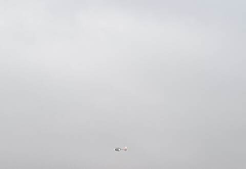 Der Hubschrauber ist am Montag über Eutingen und Niefern gekreist.