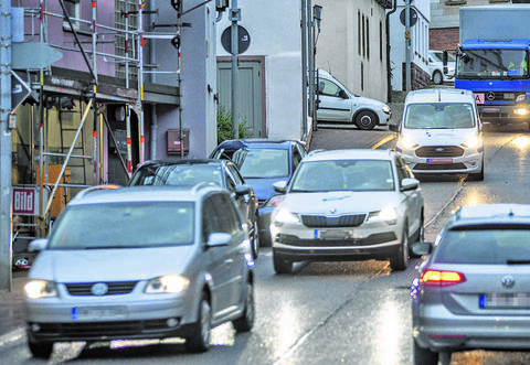 Friolzheim Stauumfahrung 
