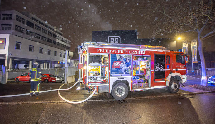 Brand Mannheimer Straße