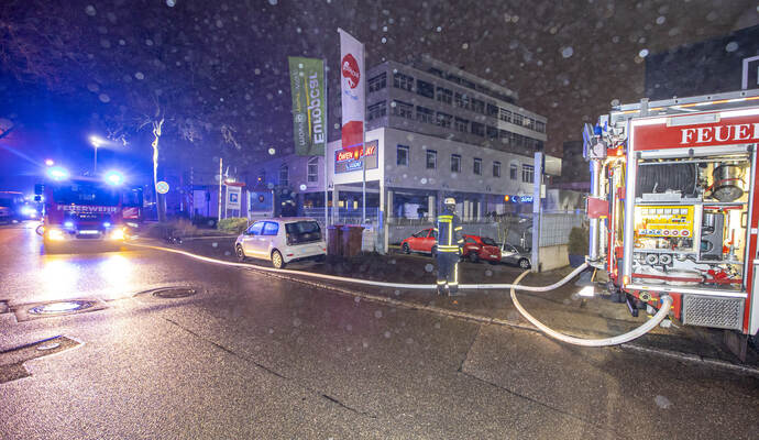 Brand Mannheimer Straße