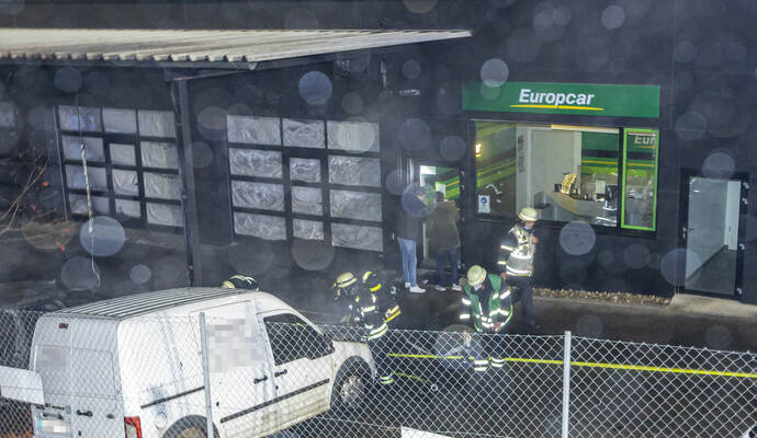 Brand Mannheimer Straße