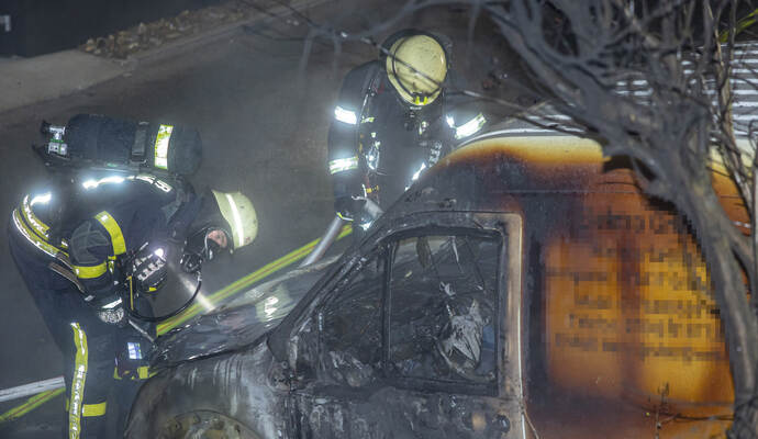 Brand Mannheimer Straße