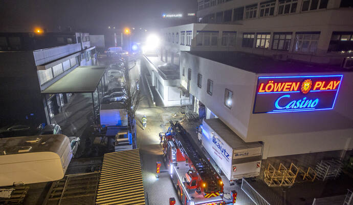 Brand Mannheimer Straße