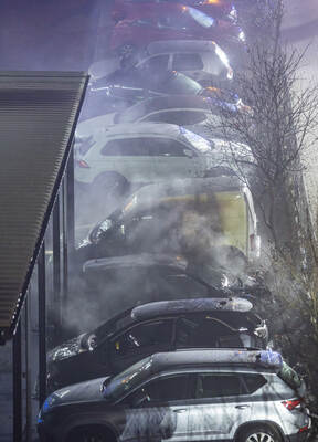 Brand Mannheimer Straße