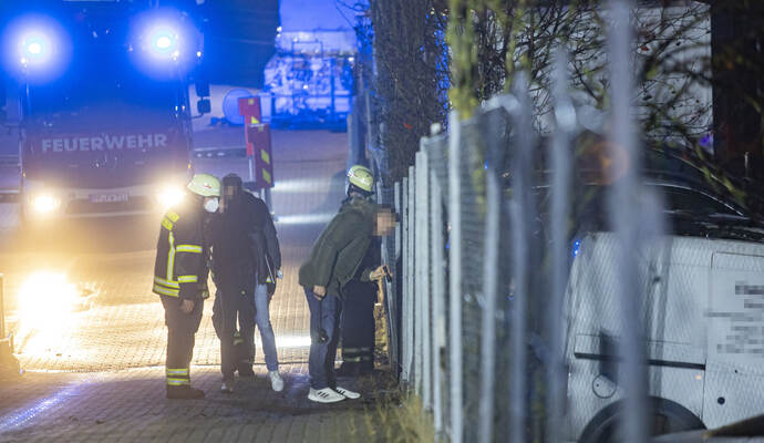 Brand Mannheimer Straße