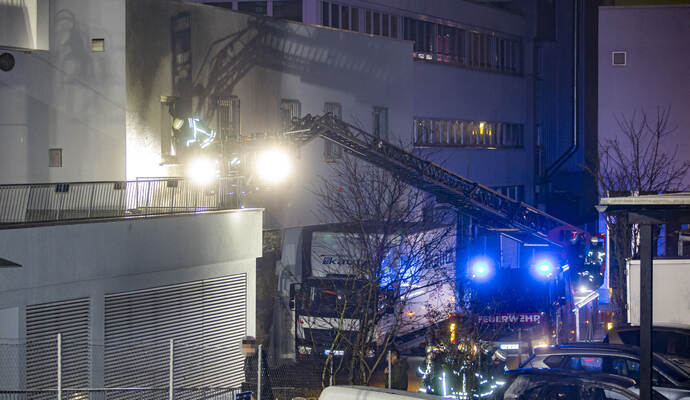 Brand Mannheimer Straße