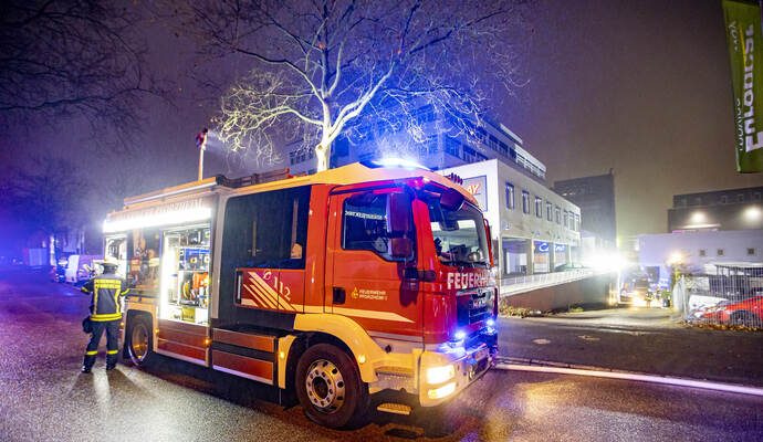 Brand Mannheimer Straße