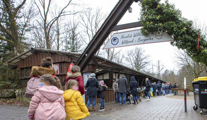 Impfaktion Wildes Impfen Wildpark