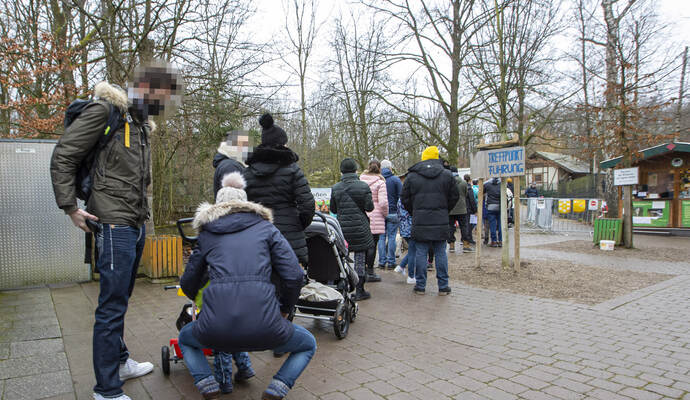 Impfaktion Wildes Impfen Wildpark