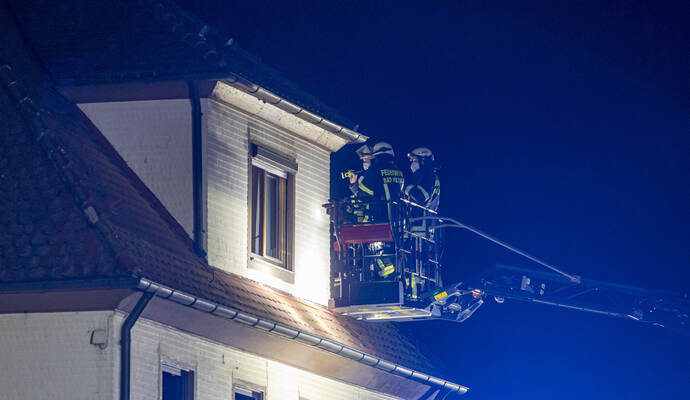 Brand Calmbach Kriegsstraße