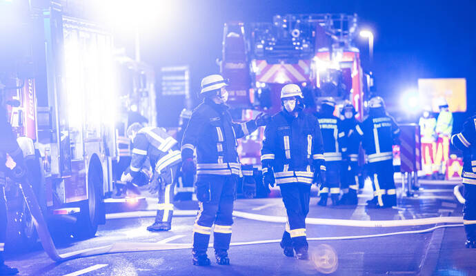 Brand Calmbach Kriegsstraße