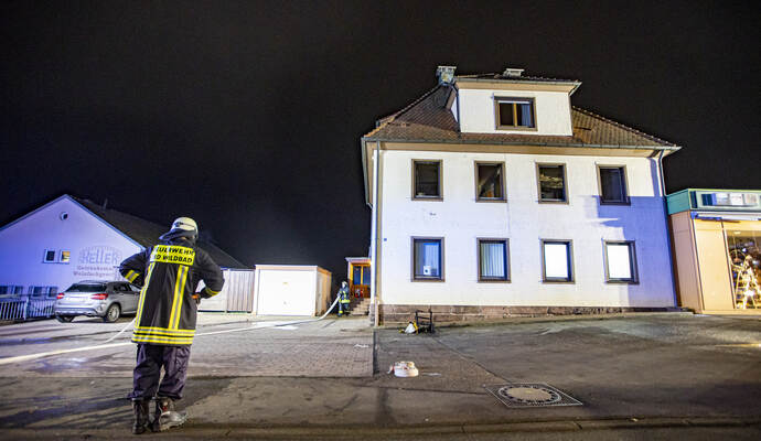 Brand Calmbach Kriegsstraße
