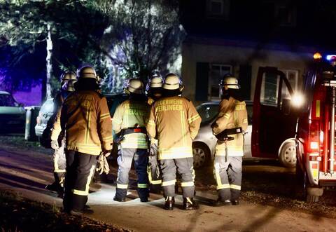 Die Freiwillige Feuerwehr aus Neulingen löschte den Brand.