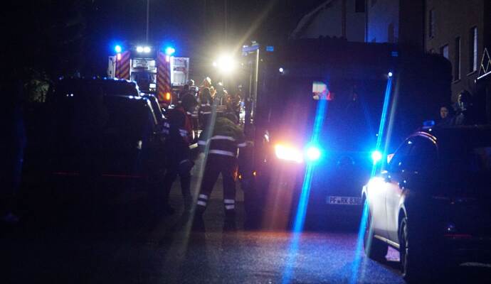 Niefern: Eine Bedrohungslage durch eine Person - SEK im Einsatz