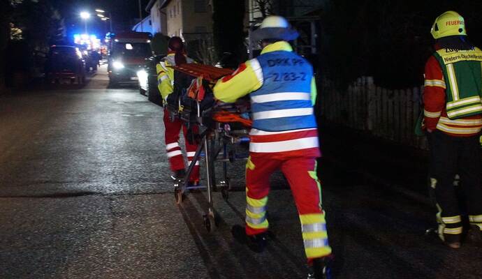 Niefern: Eine Bedrohungslage durch eine Person - SEK im Einsatz