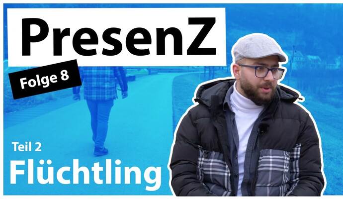 Im neuesten YouTube-Video der PZ-news-Serie "PresenZ" erzählt Ahmad Hboubati im zweiten Interviewteil, wie er von Syrien nach Deutschland gekommen ist.