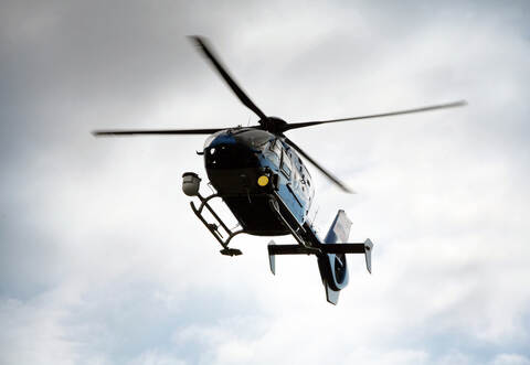 Police helicopter