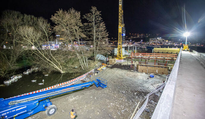 Ersatzneubau Enzbrücke Niefern B10