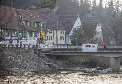 Herrenwaagbrücke Kreisverkehr Mühlacker