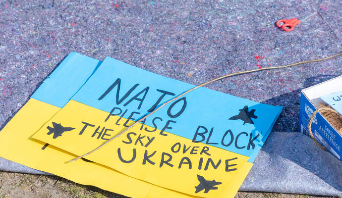 Aktion für Menschen in der Ukraine in Mühlacker