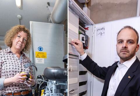 Niefern-Öschelbronns Bürgermeisterin Birgit Förster und Eutingens Ortsvorsteher Andreas Renner haben ehrgeizige Klimaziele.