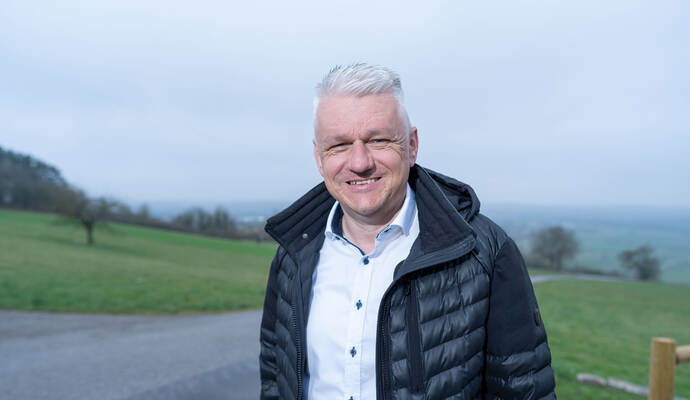 Bürgermeister Jörg-Michael Teply ist beliebt in Wurmberg.
