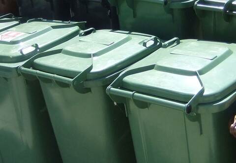 Die letzten Grünen Tonnen in Wiernsheim, Ötisheim und Neulingen werden nun abgeholt.