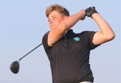 Johannes Bossert vom Stuttgarter Golfclub Solitude in Mönsheim