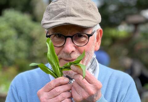"Jahrhundertkraut" nennt Roy Kieferle den Bärlauch, den er gerne in der Küche einsetzt – allerdings immer in Maßen.