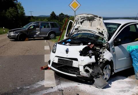 Rund 9000 Euro beträgt der Schaden an den Fahrzeugen.