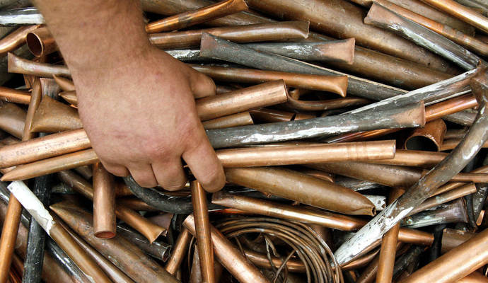 Buntmetalldiebe haben scheinbar Hochkonjunktur in diesen Tagen. Symbolbild: dpa